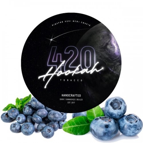 Тютюн 420 Blueberry (Чорниця) 100 гр