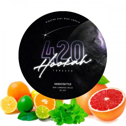 Тютюн 420 Citrus Mint (Цитрус) 100 гр