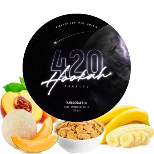 Тютюн 420 Fruit Cereal (Пластівці) 100 гр