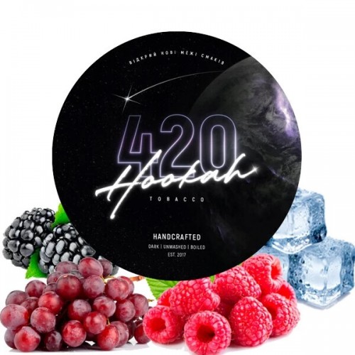 Тютюн 420 Ice Grape Berry (Ягода) 100 гр